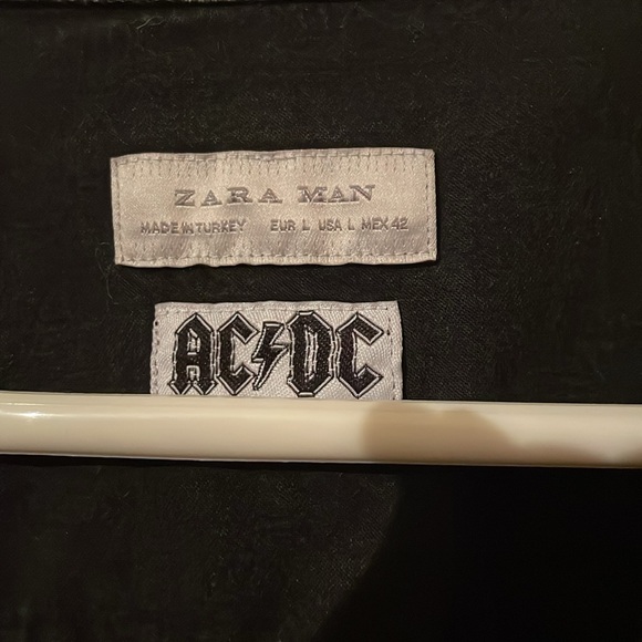 AC/DC plaid band shirt - Picture 2 of 3